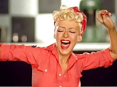فیلم موزیک ویدئو christina aguilera candyman